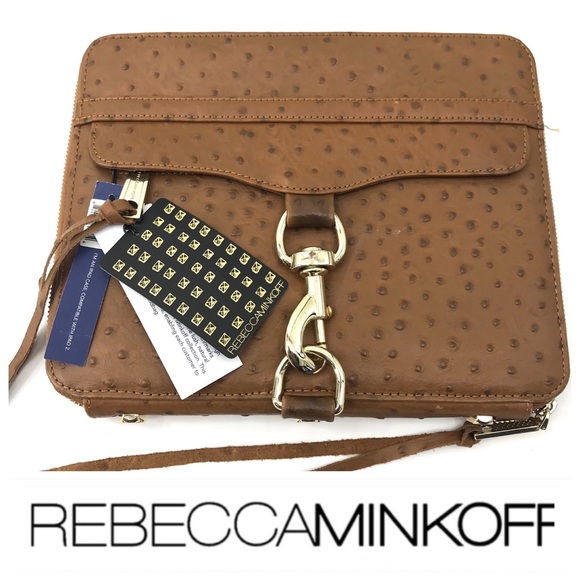 Rebecca Minkoff Handbags - 💕SALE💕NWT Rebecca Minkoff Tan Embossed IPad Case